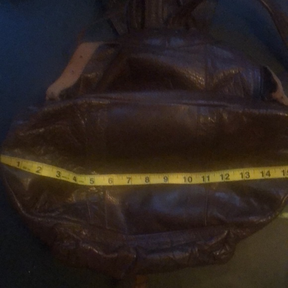 Back to school! Brown Leather Backpack - Picture 8 of 8